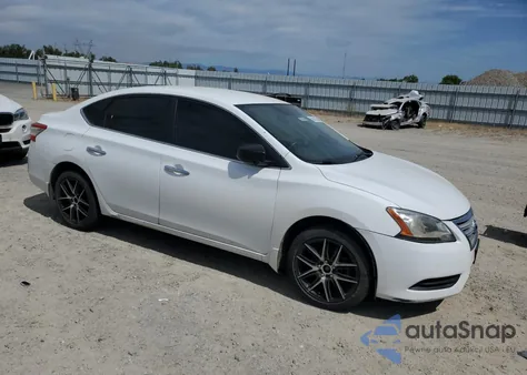 2015 Nissan Sentra S из США, поврежденный, VIN 3N1AB7AP2FY271811